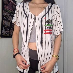 Baseball style shirt
